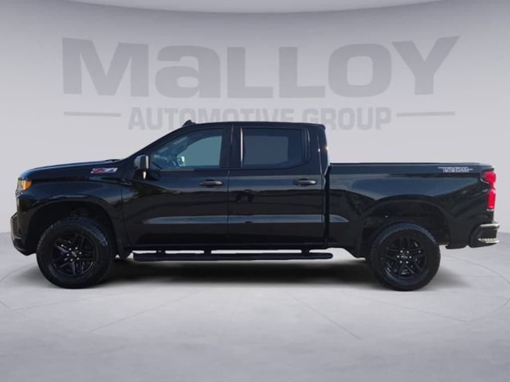Used 2021 Chevrolet Silverado 1500 Custom Trail Boss Truck Crew Cab
