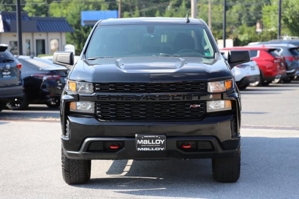 Used 2021 Chevrolet Silverado 1500 Custom Trail Boss Truck Crew Cab