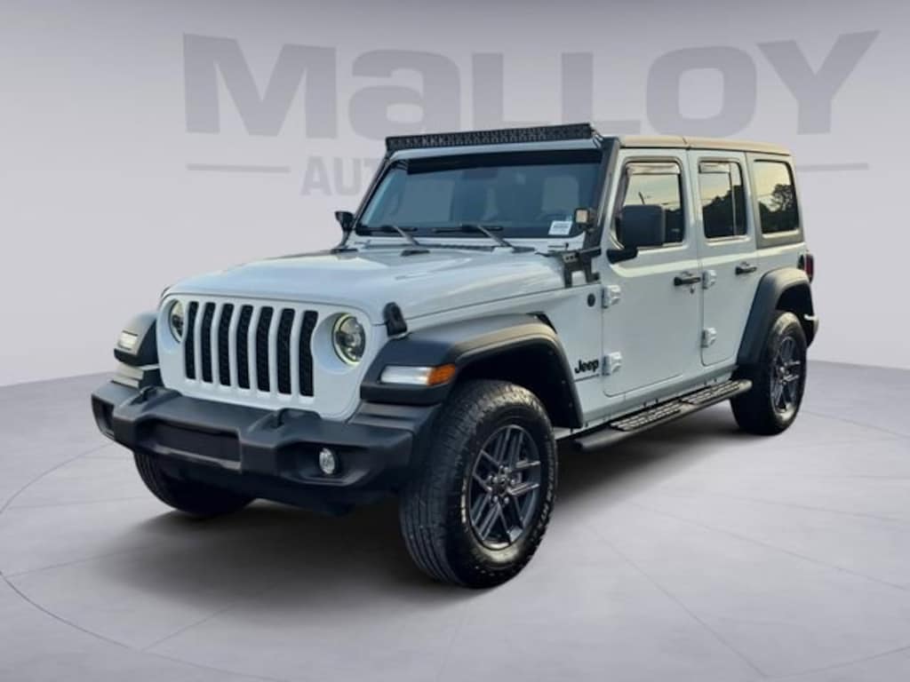 Used 2024 Jeep Wrangler 4-Door Sport S 4x4 SUV