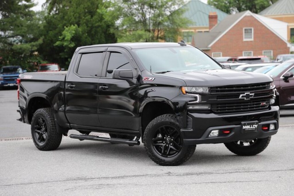 Used 2021 Chevrolet Silverado 1500 LT Trail Boss Truck Crew Cab