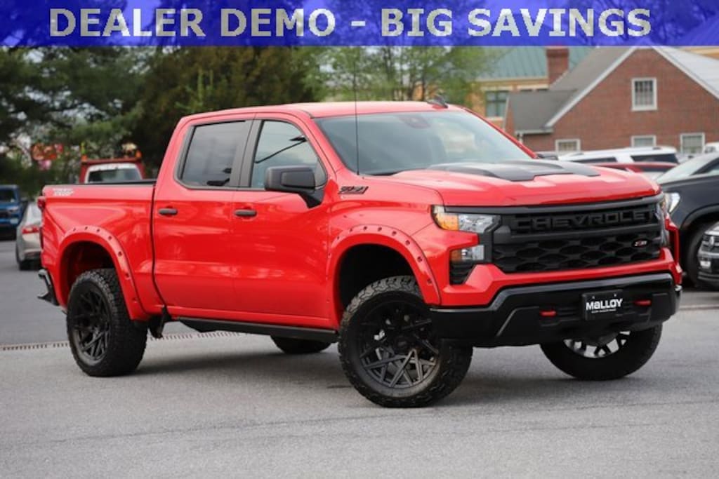 Used 2024 Chevrolet Silverado 1500 Custom Trail Boss Truck Crew Cab