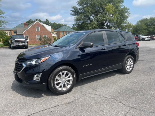 Used 2021 Chevrolet Equinox LS with VIN 3GNAXHEV7MS127451 for sale in Winchester, VA