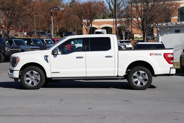 Certified 2022 Ford F-150 Platinum with VIN 1FTFW1EDXNFB35615 for sale in Winchester, VA