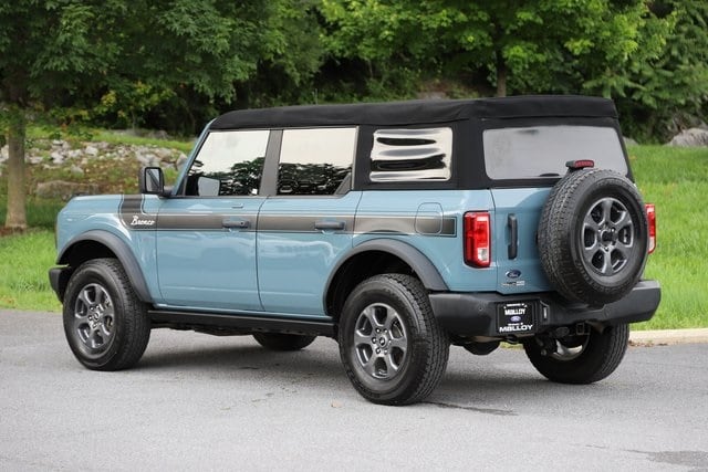 Certified 2022 Ford Bronco 4-Door Big Bend with VIN 1FMEE5BP7NLA93597 for sale in Winchester, VA