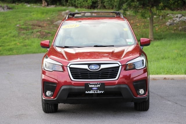 Certified 2021 Subaru Forester Premium with VIN JF2SKAFC8MH508106 for sale in Winchester, VA