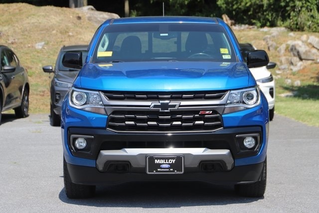 Certified 2021 Chevrolet Colorado Z71 with VIN 1GCGTDEN4M1291295 for sale in Winchester, VA