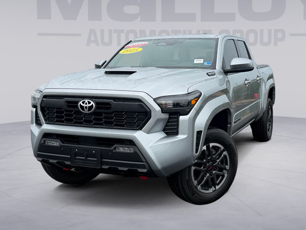 Celestial Silver 2025 Toyota Tacoma Pickup Truck Four-Wheel Drive 8-Speed Automatic