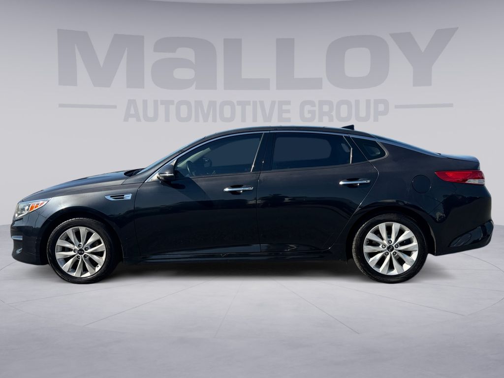 Used 2018 Kia Optima EX with VIN 5XXGU4L3XJG186002 for sale in Winchester, VA