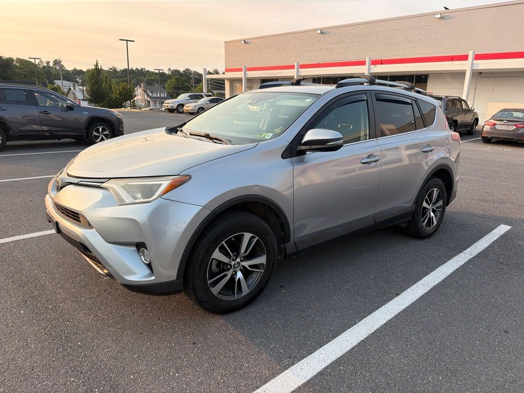 Silver Sky 2017 Toyota RAV4 SUV / Crossover All-Wheel Drive 6-Speed Automatic