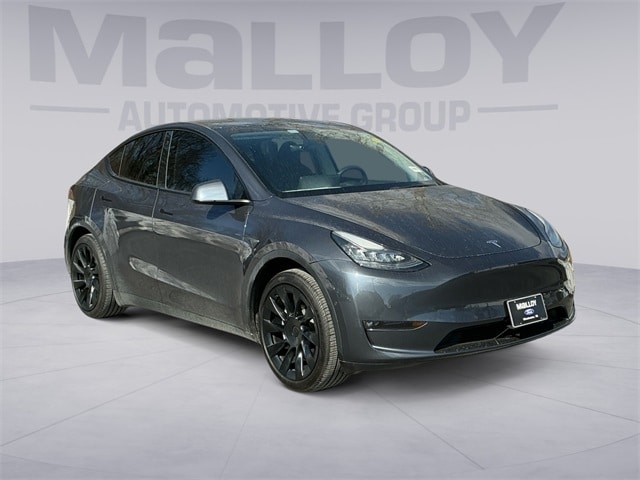 Certified 2021 Tesla Model Y Standard Range with VIN 5YJYGDED5MF113807 for sale in Winchester, VA