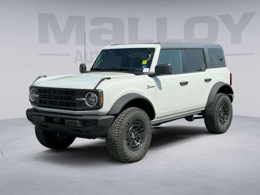 New 2026 Ford Bronco Ford Custom Garage Matte Black Package SUV