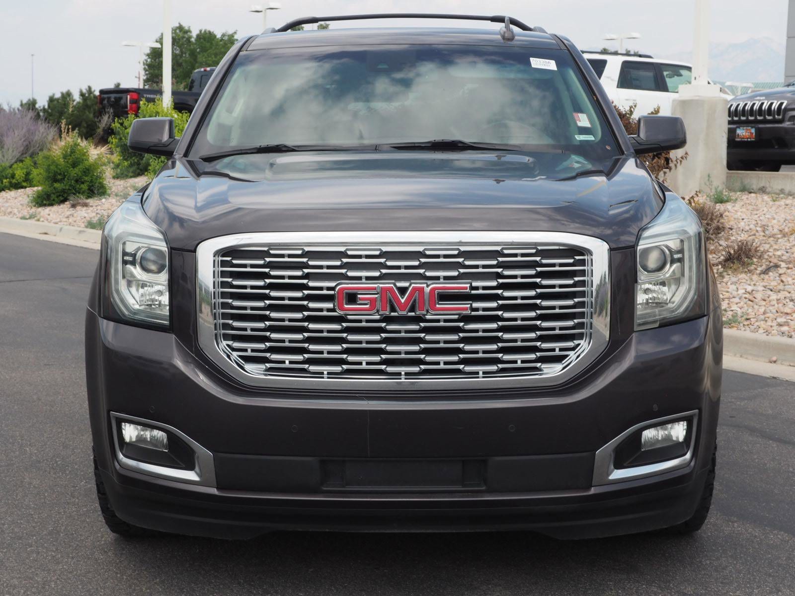 Used 2018 GMC Yukon Denali with VIN 1GKS2CKJ4JR131752 for sale in Draper, UT