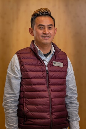 Staff member Aaron Le from 6a97f9af4d4a