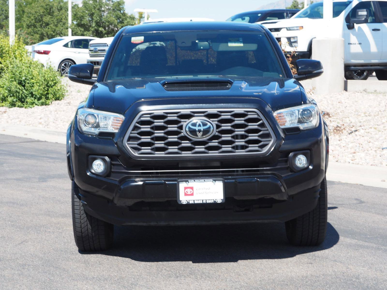 Certified 2021 Toyota Tacoma TRD Sport with VIN 3TMDZ5BN9MM098915 for sale in Draper, UT