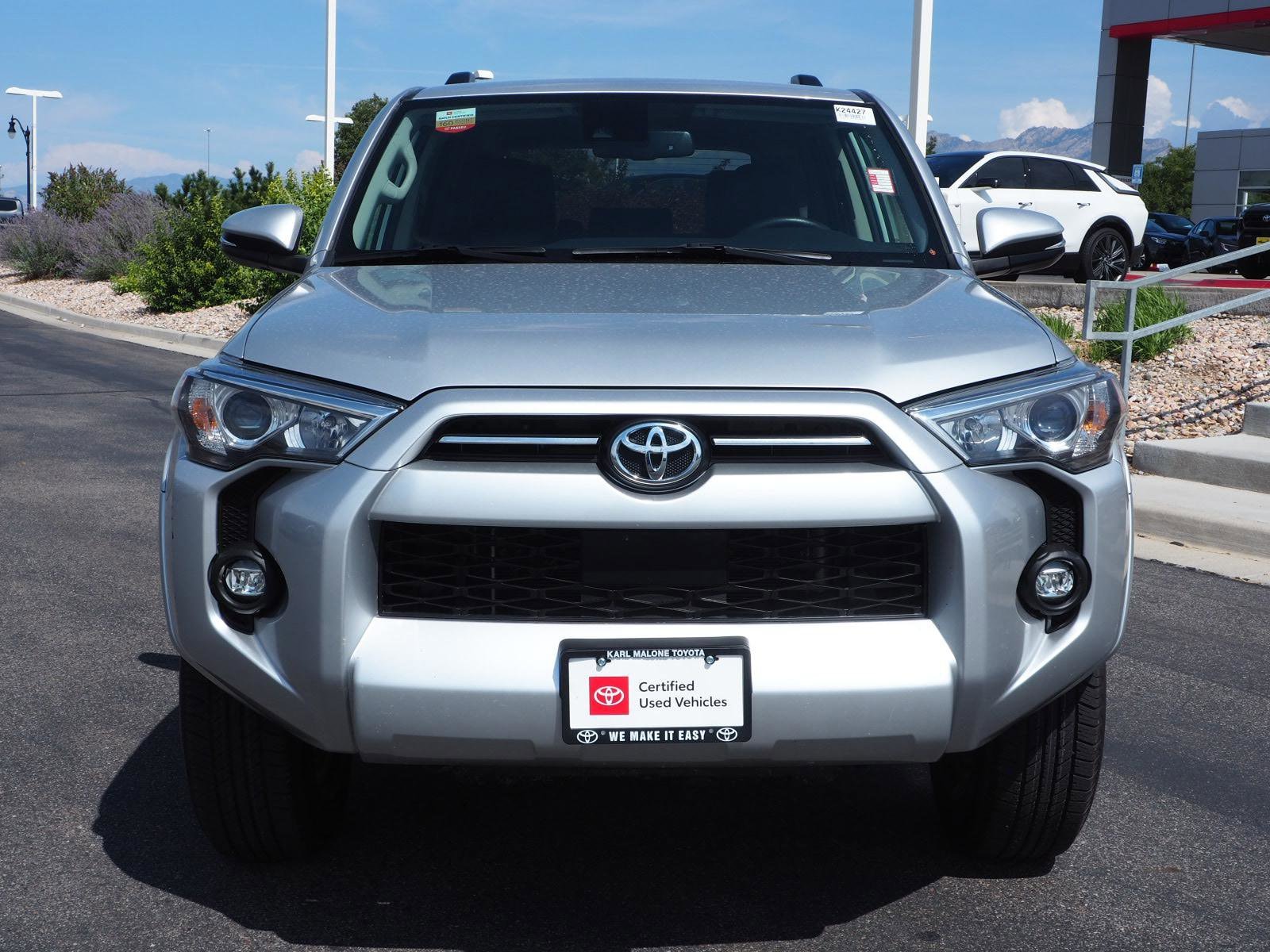 Certified 2023 Toyota 4Runner SR5 Premium with VIN JTENU5JR3P6142463 for sale in Draper, UT