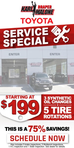 Toyota Service Coupons - Draper, Utah - Karl Malone Toyota