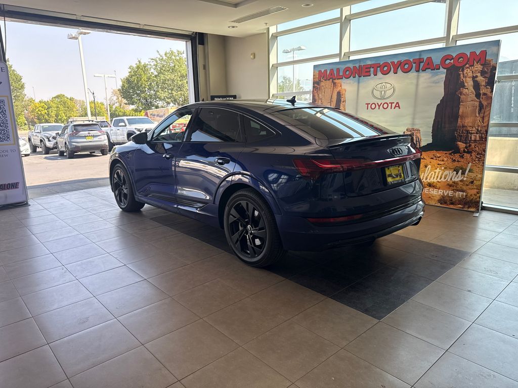 Used 2022 Audi e-tron Sportback Premium with VIN WA11AAGE5NB044820 for sale in Draper, UT