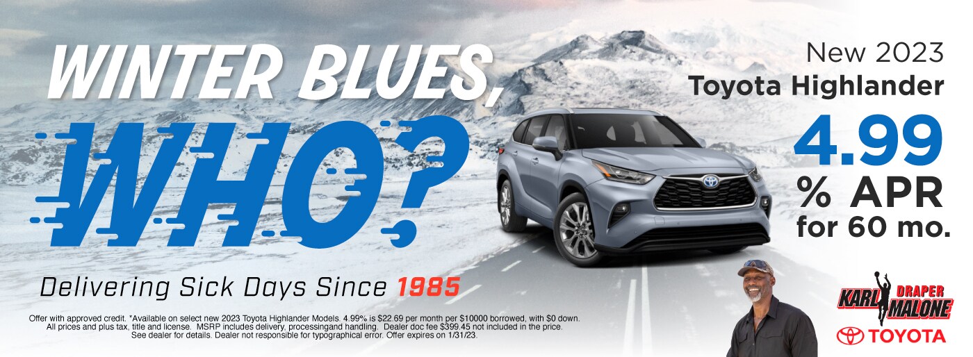 Toyota Dealership Utah Draper, UT Karl Malone Toyota