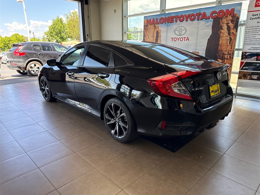 Used 2020 Honda Civic Sport with VIN 19XFC2F8XLE206268 for sale in Draper, UT