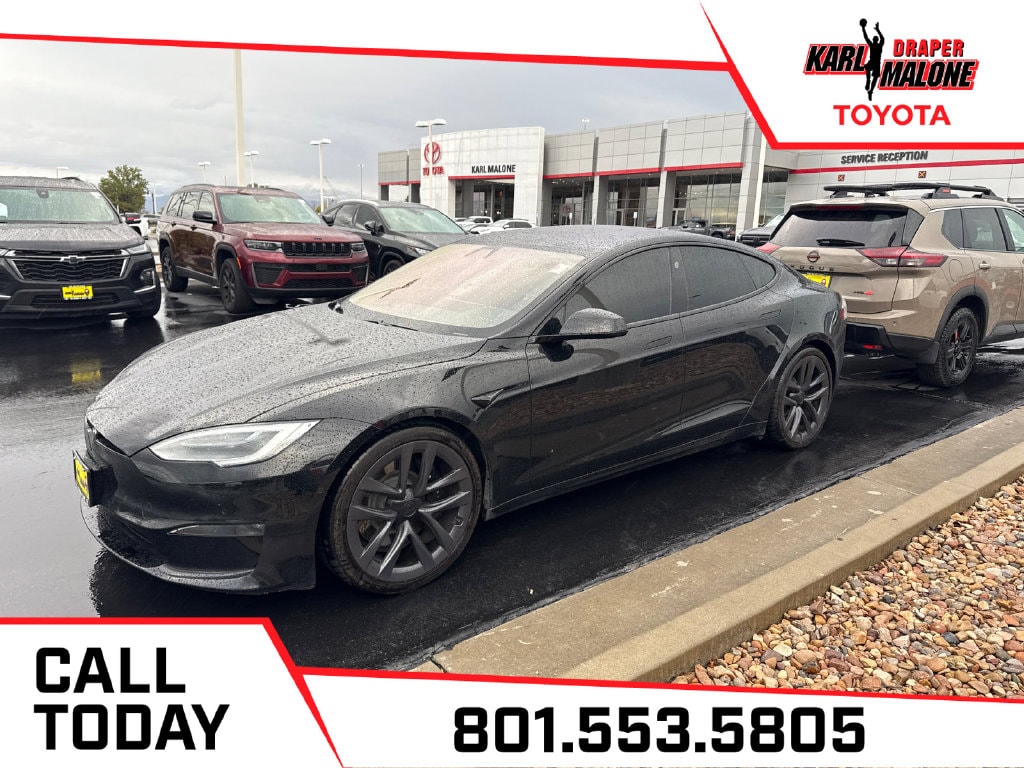 Used 2021 Tesla Model S Plaid with VIN 5YJSA1E64MF451710 for sale in Draper, UT
