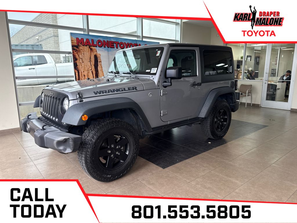 2016 Jeep Wrangler Black Bear