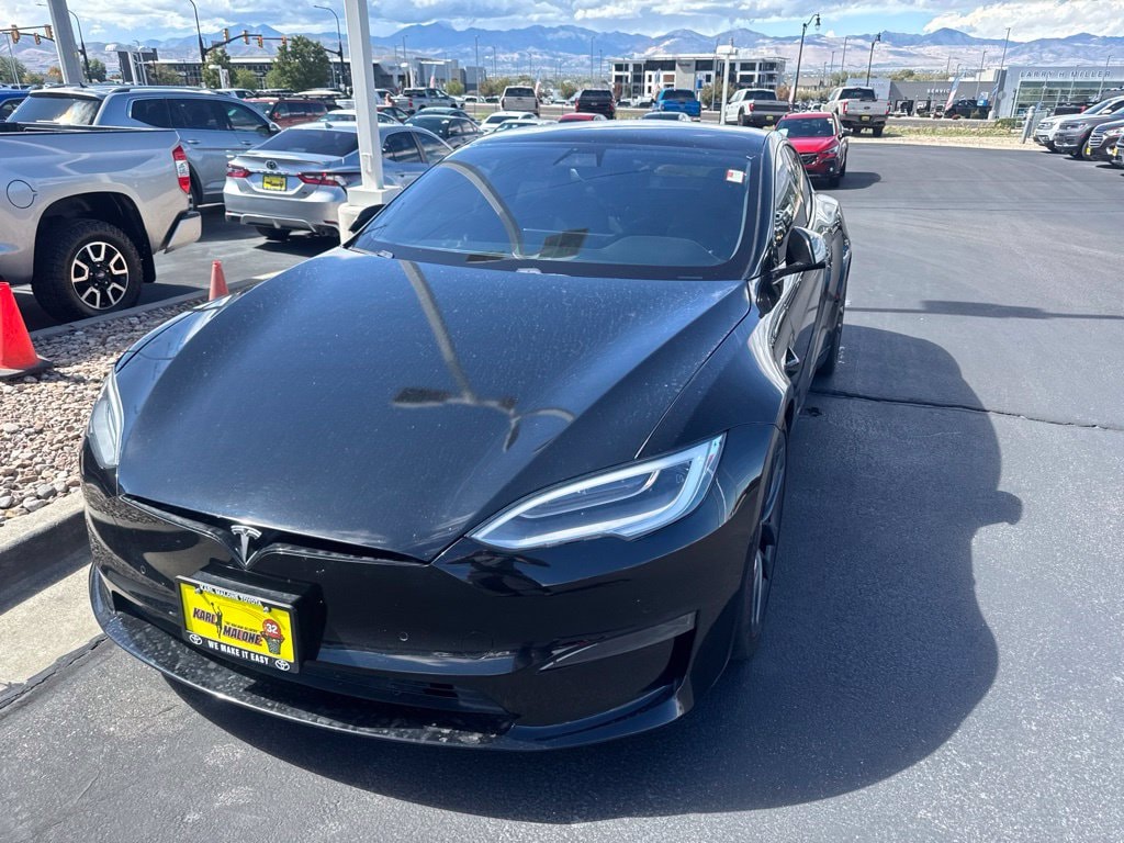 Used 2021 Tesla Model S Plaid with VIN 5YJSA1E64MF451710 for sale in Draper, UT