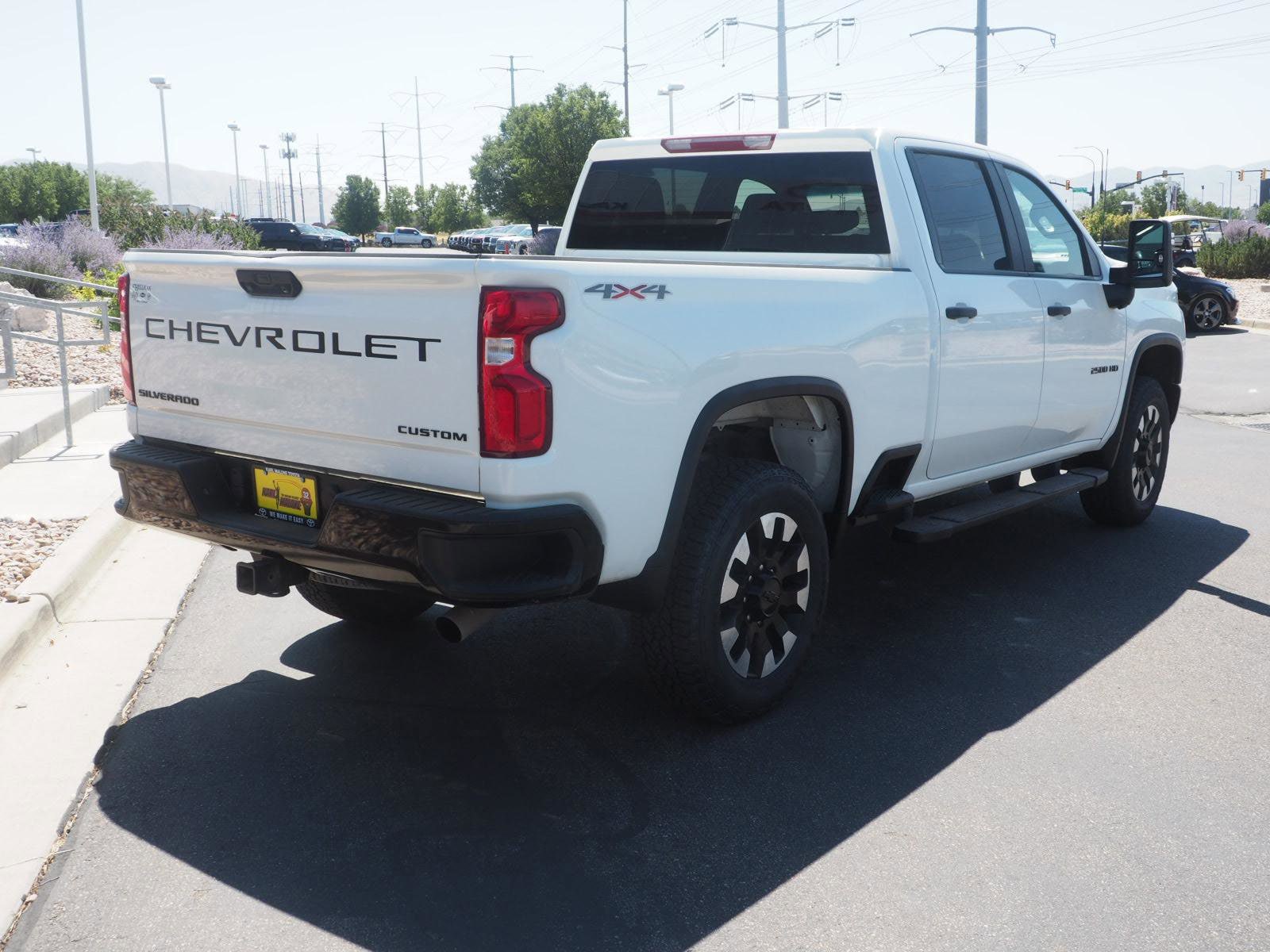 Used 2020 Chevrolet Silverado 2500HD Custom with VIN 1GC4YME70LF303675 for sale in Draper, UT