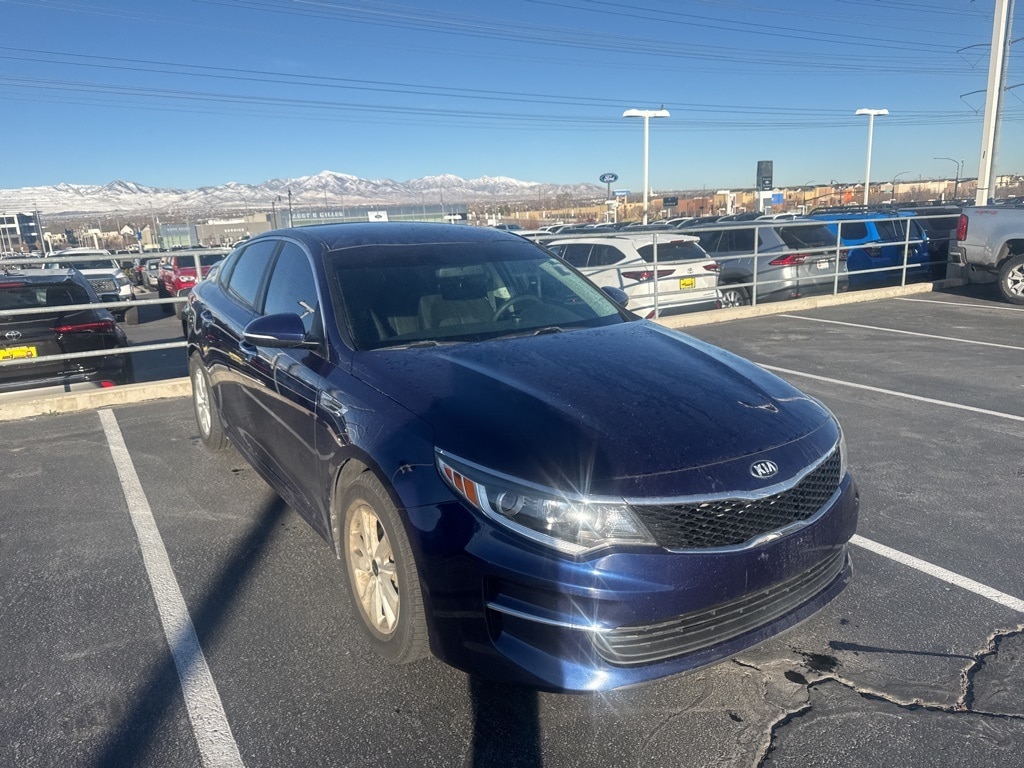 Used 2018 Kia Optima LX with VIN 5XXGT4L32JG197577 for sale in Draper, UT