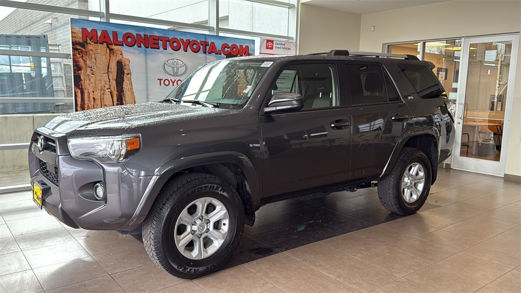 Used 2023 Toyota 4Runner SR5 with VIN JTEMU5JR0P6091712 for sale in Draper, UT