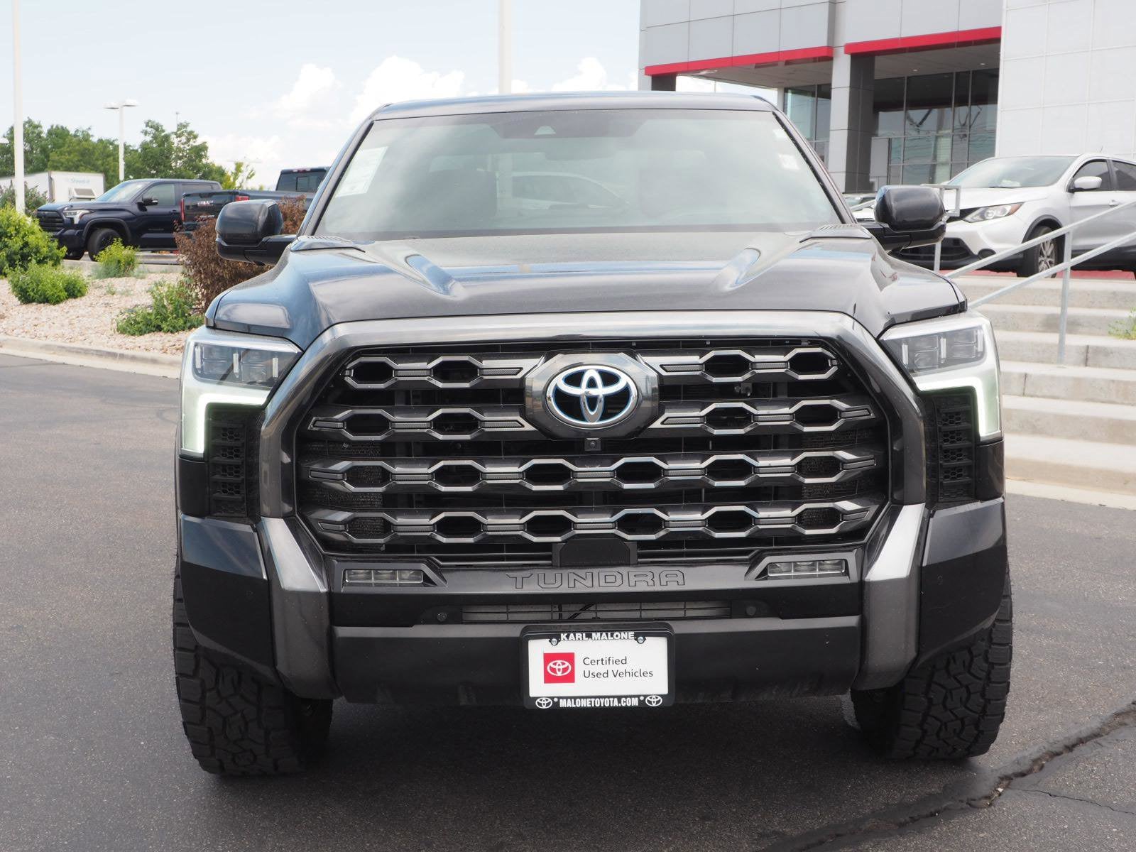 Used 2022 Toyota Tundra Platinum with VIN 5TFNC5EC9NX001059 for sale in Draper, UT