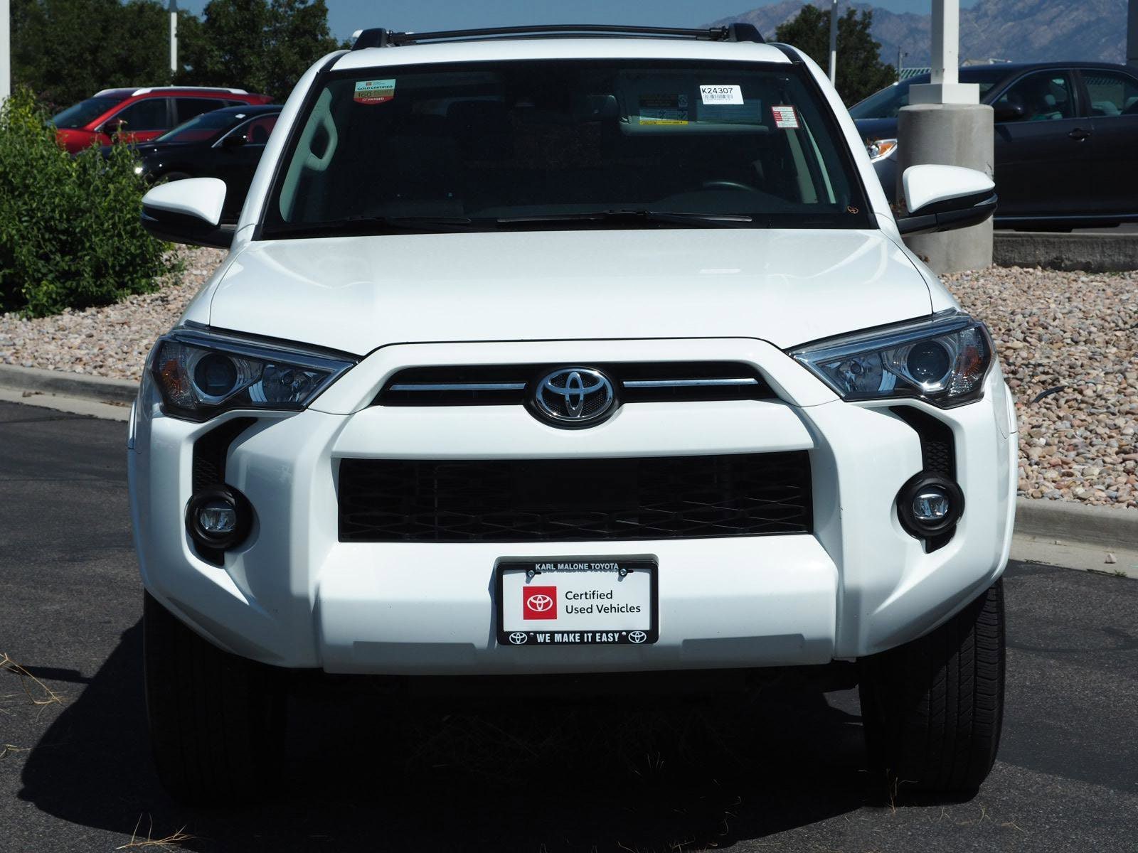 Certified 2024 Toyota 4Runner SR5 Premium with VIN JTENU5JR4R6217416 for sale in Draper, UT