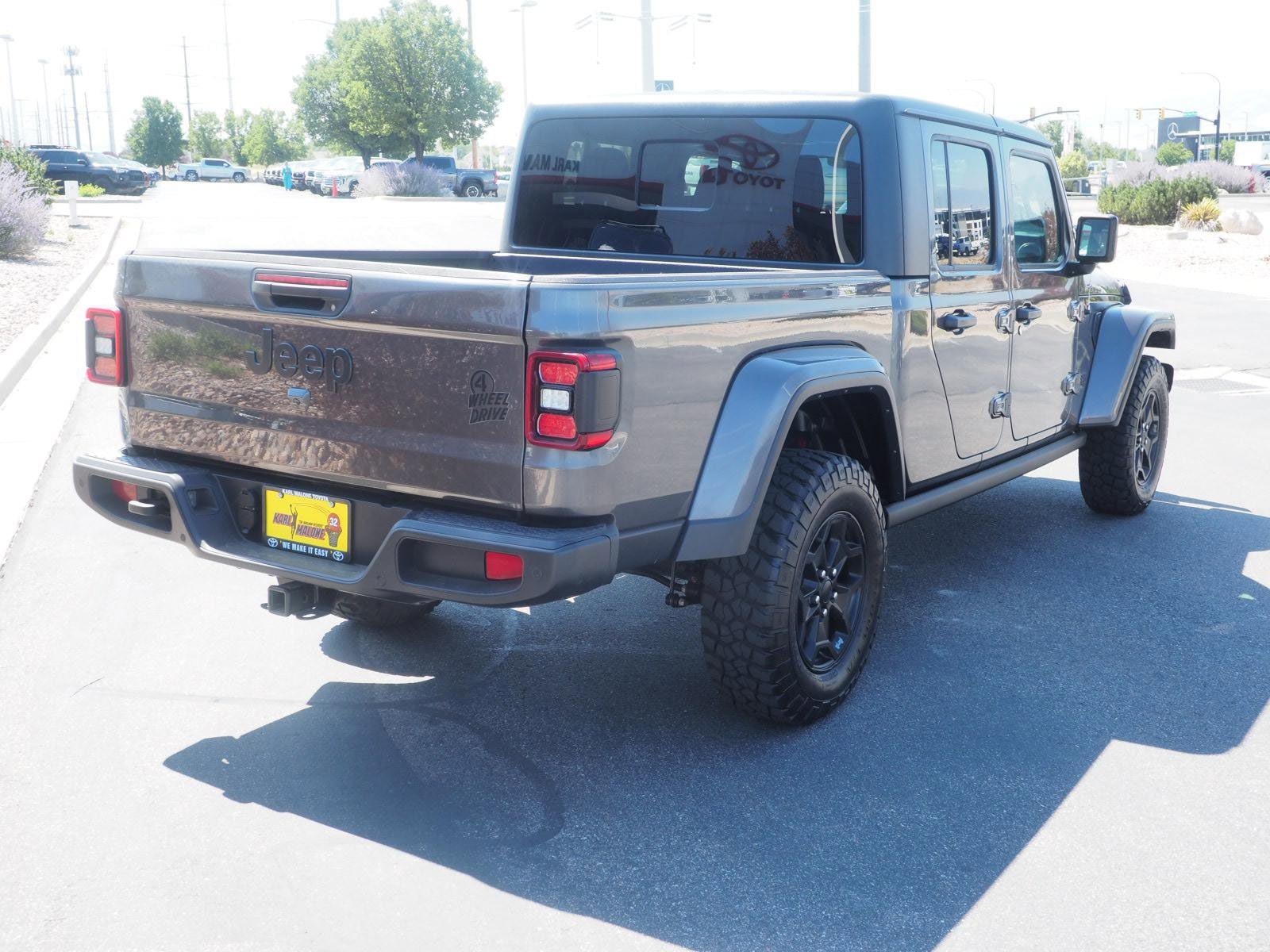 Used 2021 Jeep Gladiator WILLYS with VIN 1C6HJTAG7ML616660 for sale in Draper, UT