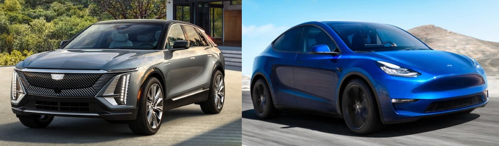 Cadillac lyriq vs sale tesla