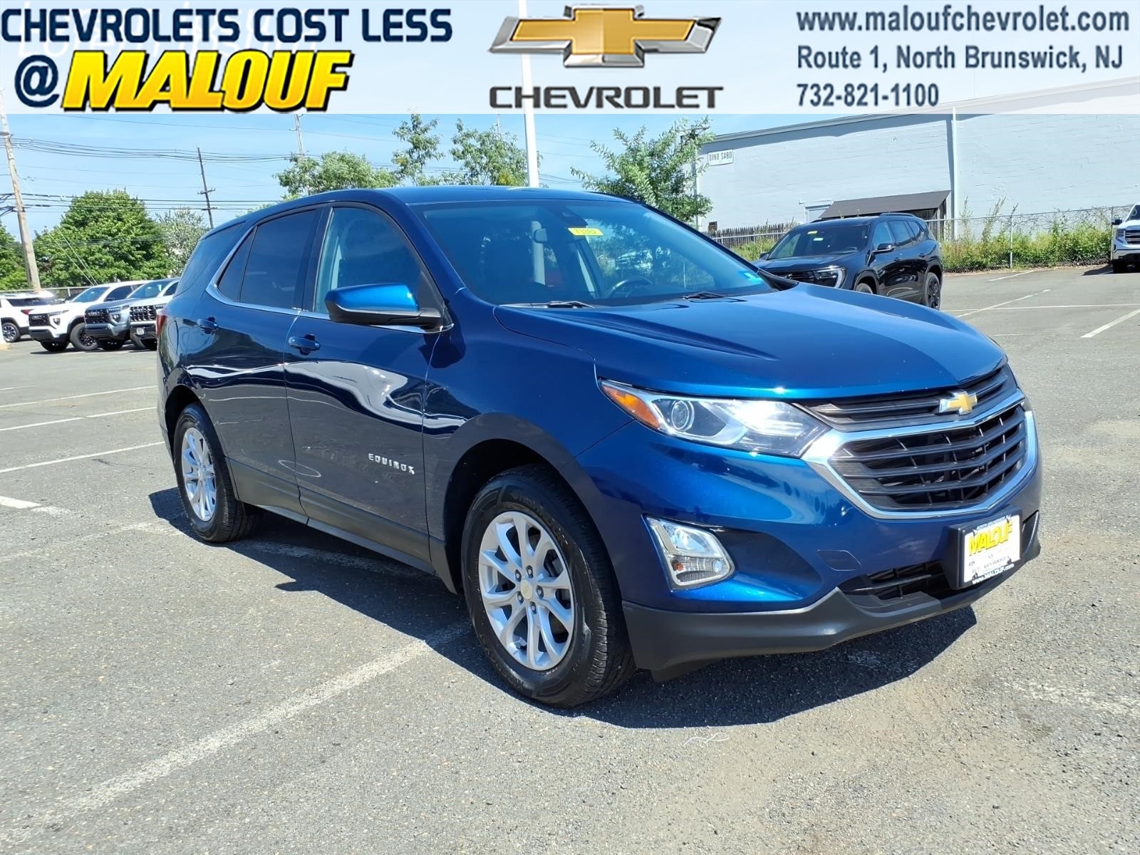 Certified 2020 Chevrolet Equinox LT with VIN 3GNAXUEVXLL276051 for sale in North Brunswick Township, NJ