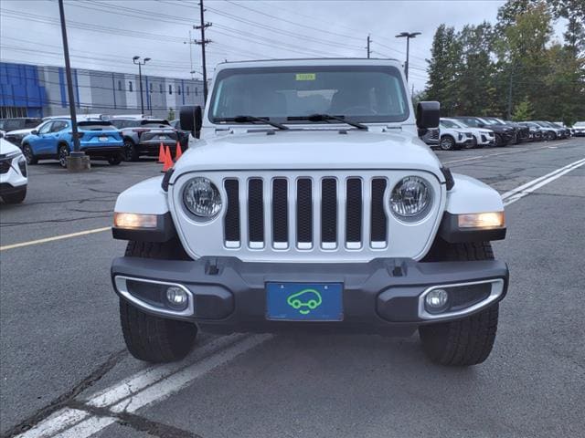 Used 2022 Jeep Wrangler Unlimited Sahara with VIN 1C4HJXEN7NW270165 for sale in North Brunswick, NJ