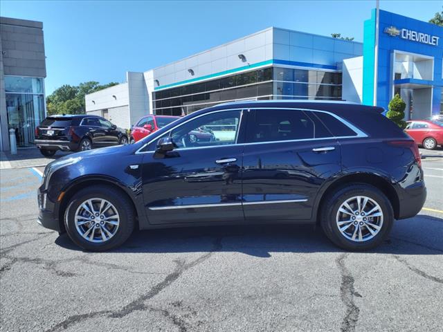 Used 2021 Cadillac XT5 Premium Luxury with VIN 1GYKNDRS2MZ127074 for sale in North Brunswick, NJ