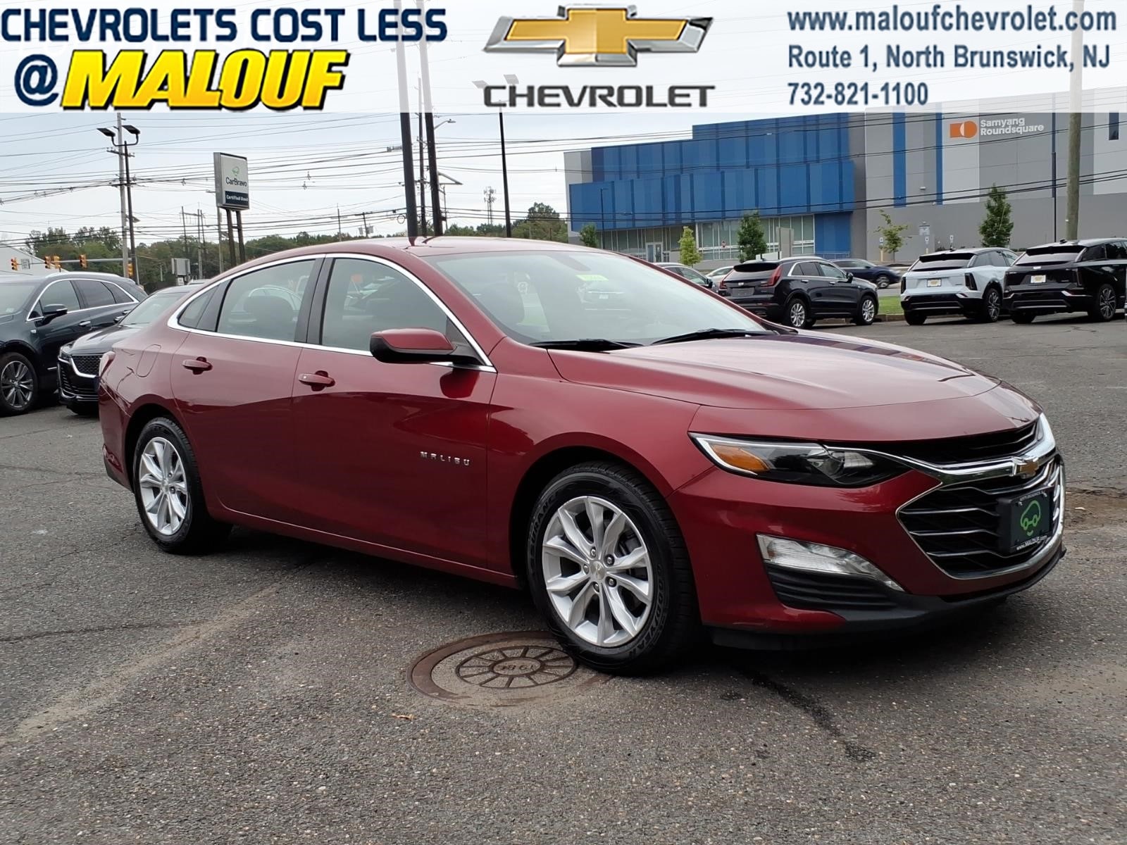 Certified 2019 Chevrolet Malibu 1LT with VIN 1G1ZD5ST6KF173692 for sale in North Brunswick Township, NJ