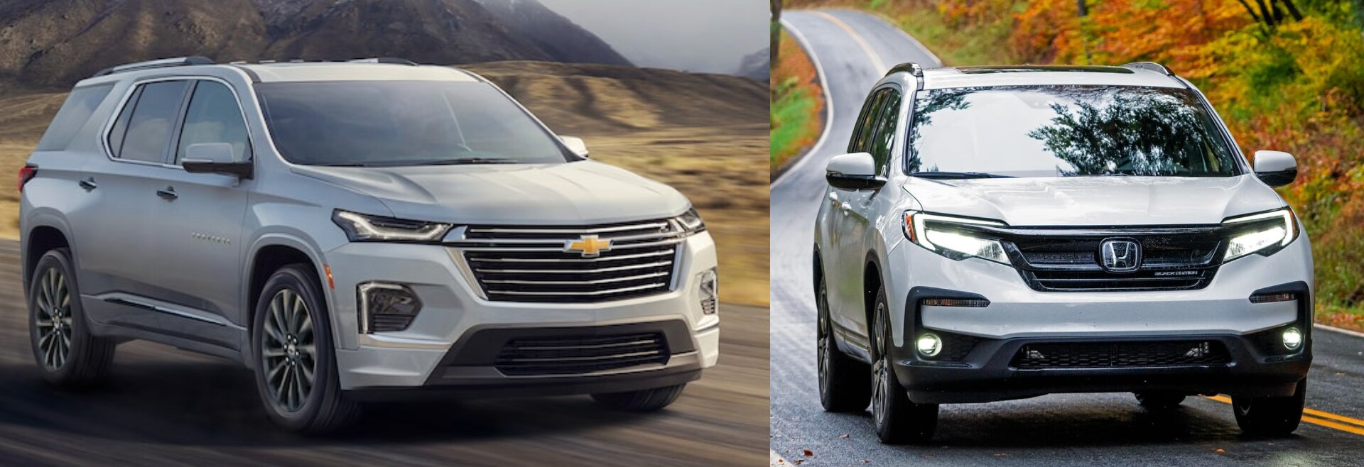 2022 Chevrolet Traverse vs 2022 Honda Pilot Malouf Chevrolet