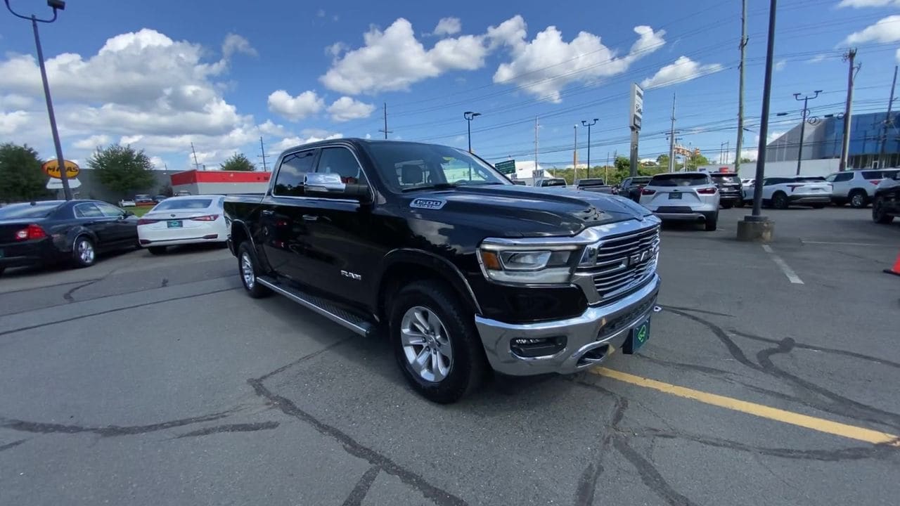 Used 2020 RAM Ram 1500 Pickup Laramie with VIN 1C6SRFJT5LN410172 for sale in North Brunswick, NJ