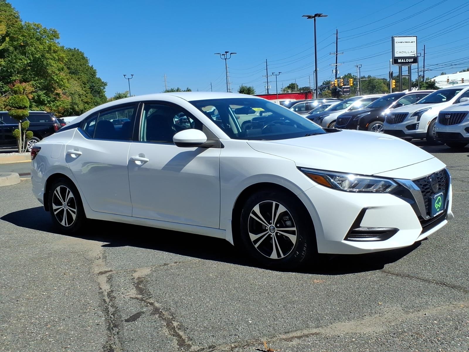 Certified 2021 Nissan Sentra SV with VIN 3N1AB8CVXMY299340 for sale in North Brunswick Township, NJ