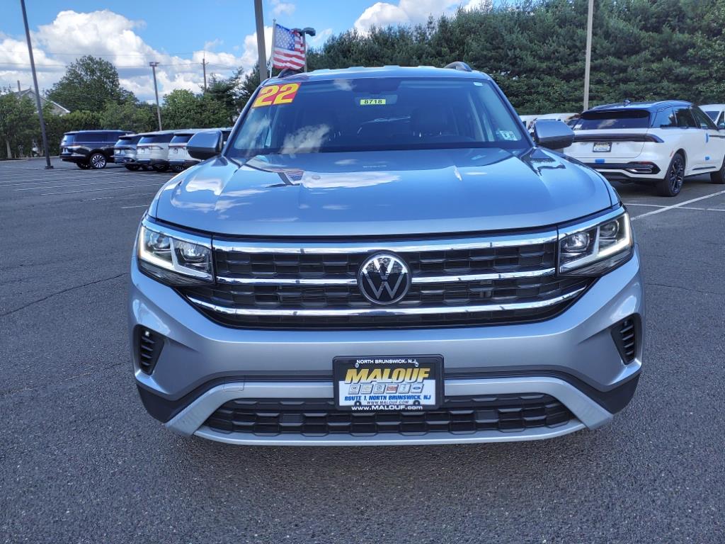 Used 2022 Volkswagen Atlas SE with VIN 1V2LP2CA2NC538129 for sale in North Brunswick, NJ