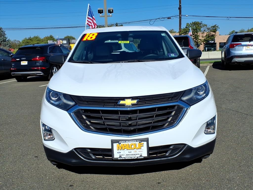 Certified 2018 Chevrolet Equinox LS with VIN 3GNAXHEV6JS506081 for sale in North Brunswick Township, NJ