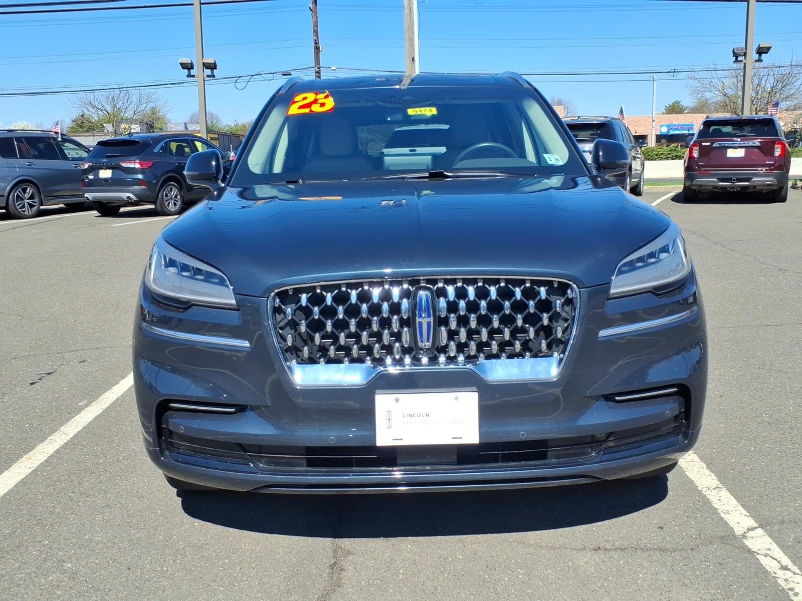 Certified 2023 Lincoln Aviator Grand Touring with VIN 5LMYJ8XY4PNL00043 for sale in North Brunswick, NJ