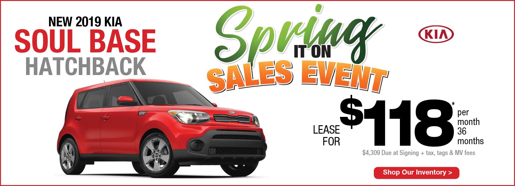 New 2019 Kia Soul Base Hatchback Lease Manahawkin Kia NJ