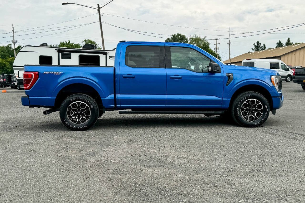 Used 2021 Ford F-150 XLT with VIN 1FTEW1EP6MFA55717 for sale in Mechanicville, NY