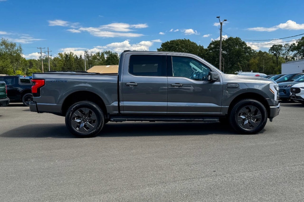 Used 2022 Ford F-150 Lightning XLT AWD 4dr SuperCrew 5.5 ft. SB Truck SuperCrew Cab