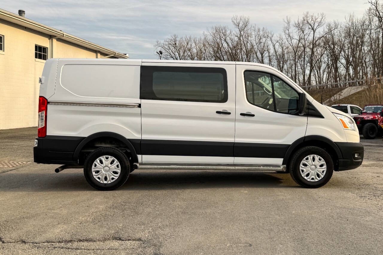 Used 2022 Ford Transit Van Base with VIN 1FTBR1Y87NKA28145 for sale in Mechanicville, NY