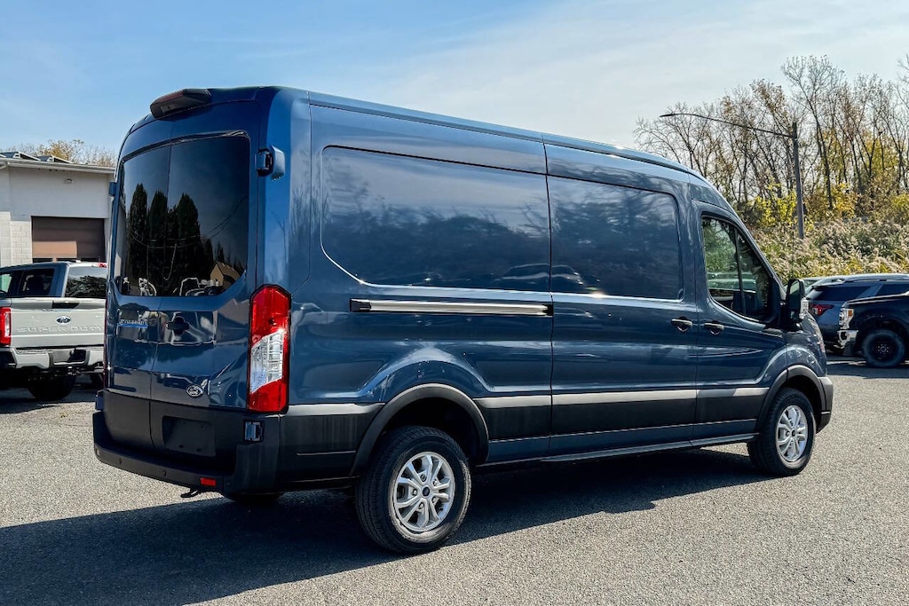 Used 2023 Ford E-Transit-350 Cargo 350 3dr LWB Medium Roof Cargo Van Van Medium Roof Van