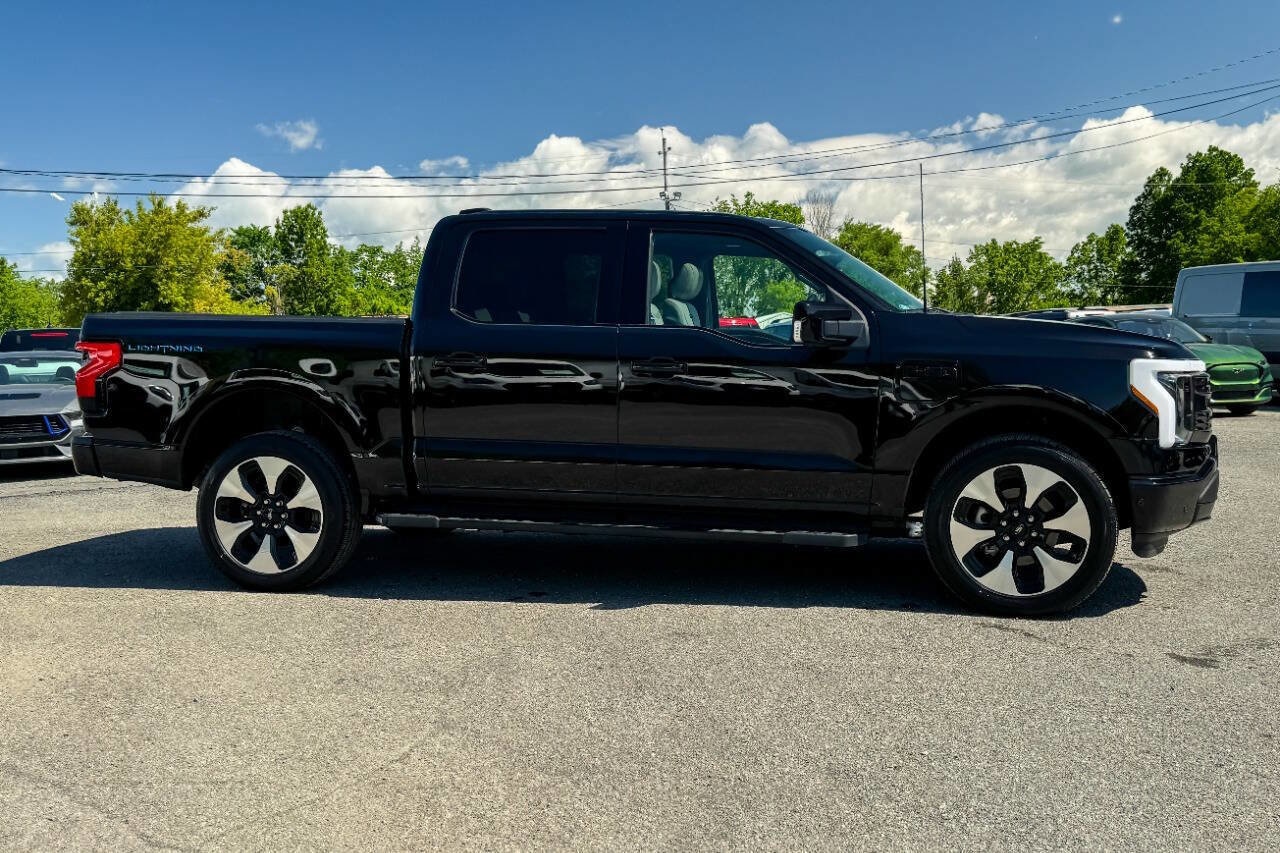 Used 2022 Ford F-150 Lightning Platinum with VIN 1FT6W1EV6NWG09746 for sale in Mechanicville, NY