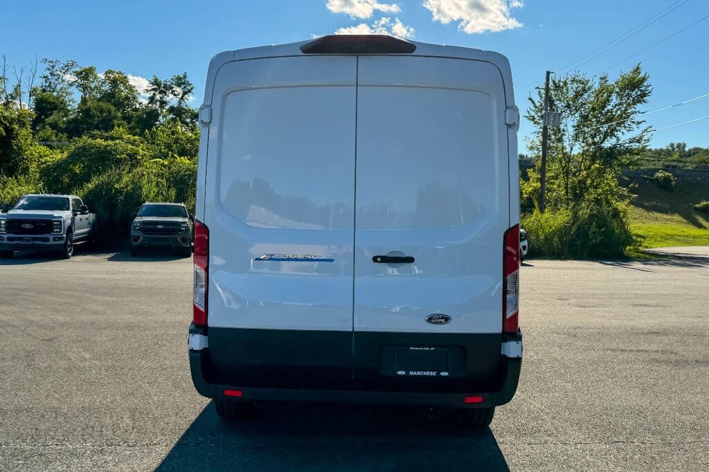 Used 2023 Ford E-Transit 350 3dr LWB Medium Roof Cargo Van Full-Size